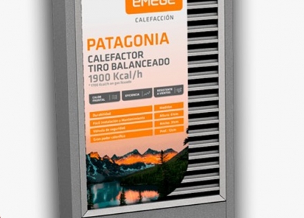 Calefactor Patagonia Emegé 1900 KCAL