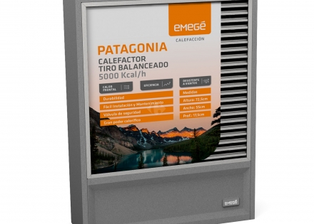 Calefactor Patagonia Emegé 5000 KCAL