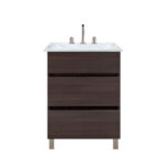 Vanitory pie c/mesada (50 cm) Nordica Dakar 2 Cajones