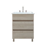 Vanitory pie/mesada (50 cm) Nordica Helsinski 2 Cajones