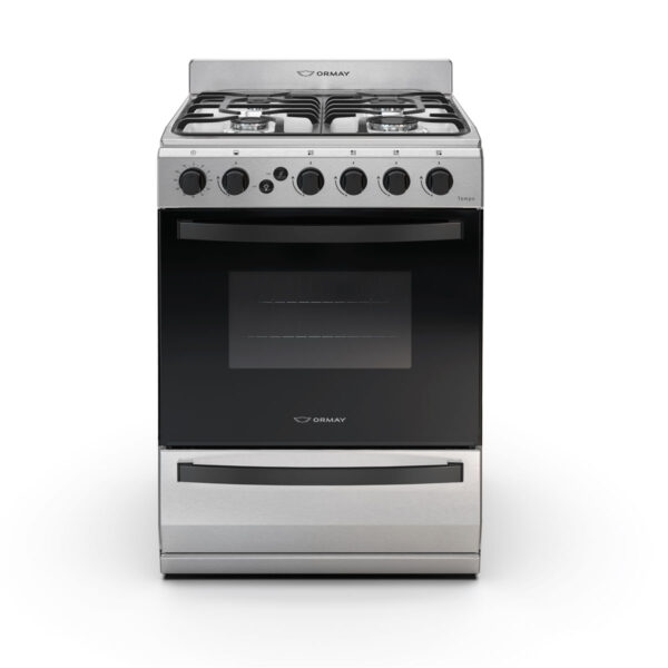 Cocina multigas (57 cm) Tempo Acero