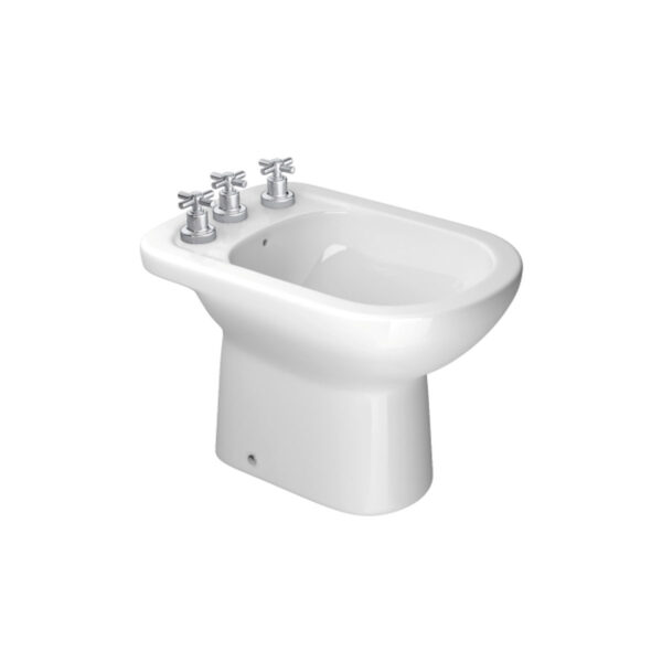 Bidet Vogue Plus blanco 3 agujeros