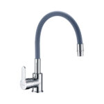 Monocomando cocina Emblem Flexible Gris