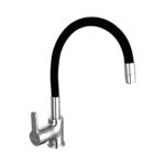 Monocomando cocina Emblem Flexible Negro