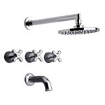 Ducha embutir c/transferencia Margot 103/62