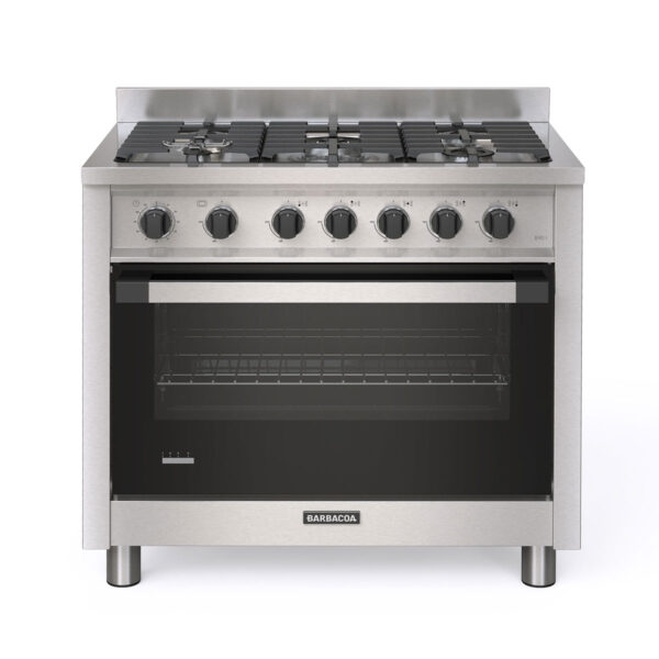 Cocina 5 hornallas Barbacoa B90T