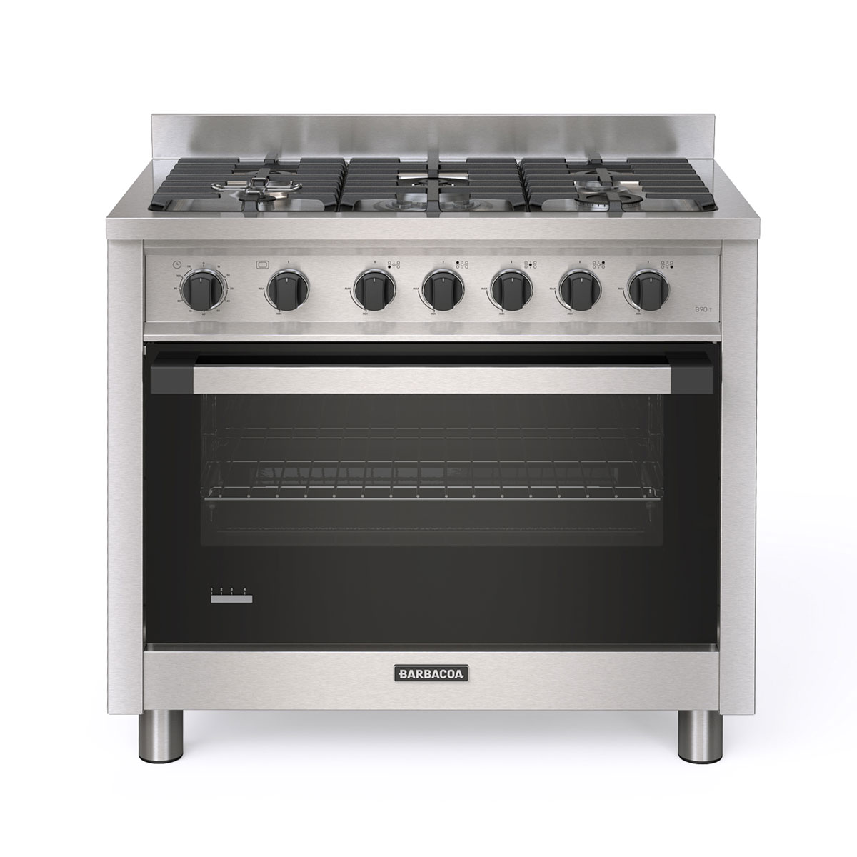 1 Cocina 5 hornallas Barbacoa B90T - Imagen 1